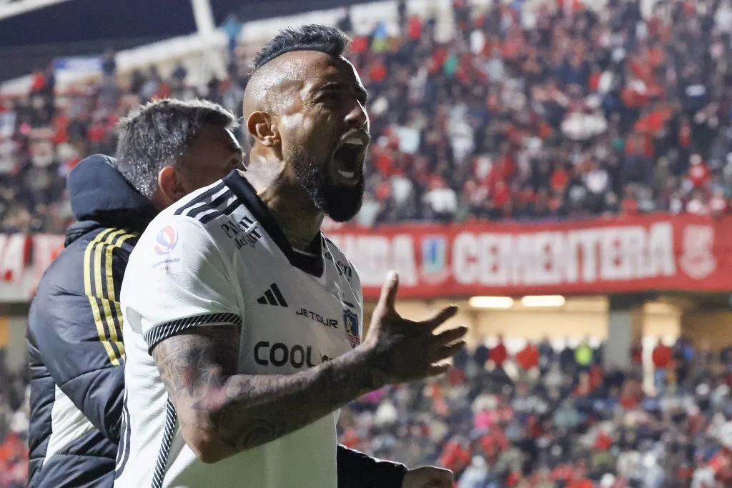 Arturo Vidal descarga su furia por la queja de la U (Foto: Photosport)