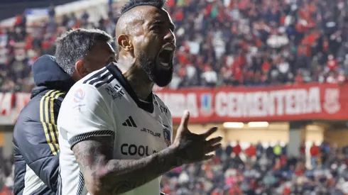 Arturo Vidal descarga su furia por la queja de la U (Foto: Photosport)