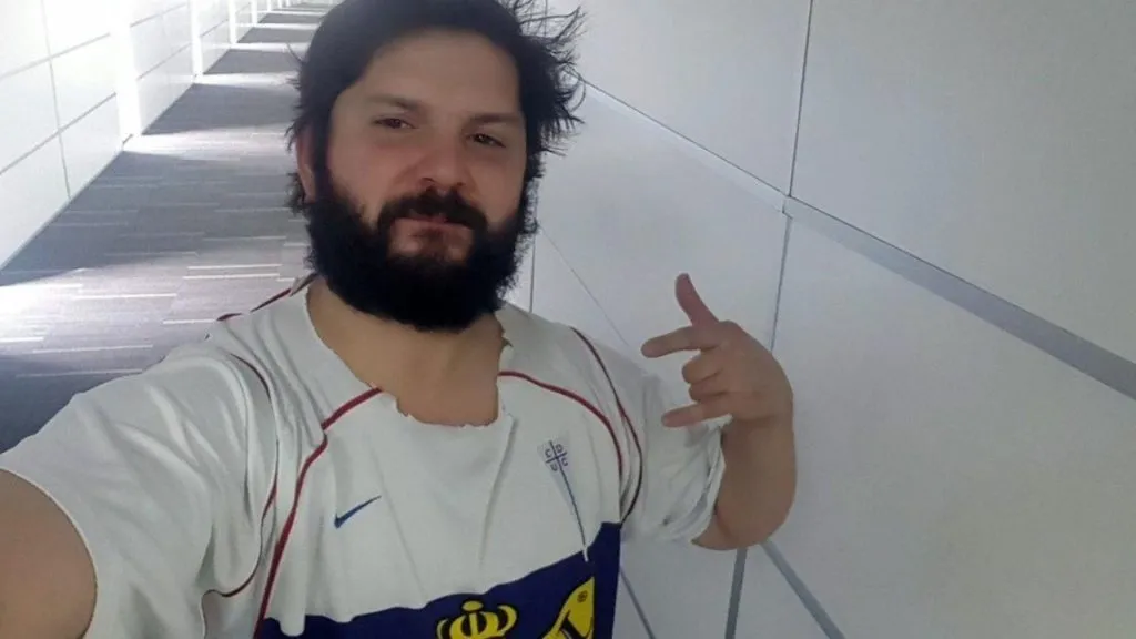 Sin dudas, uno de los hinchas más pasionales de la UC (Instagram)