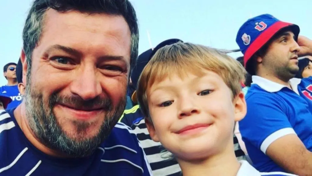 Fue jugador y es fanático de la U (Instagram)