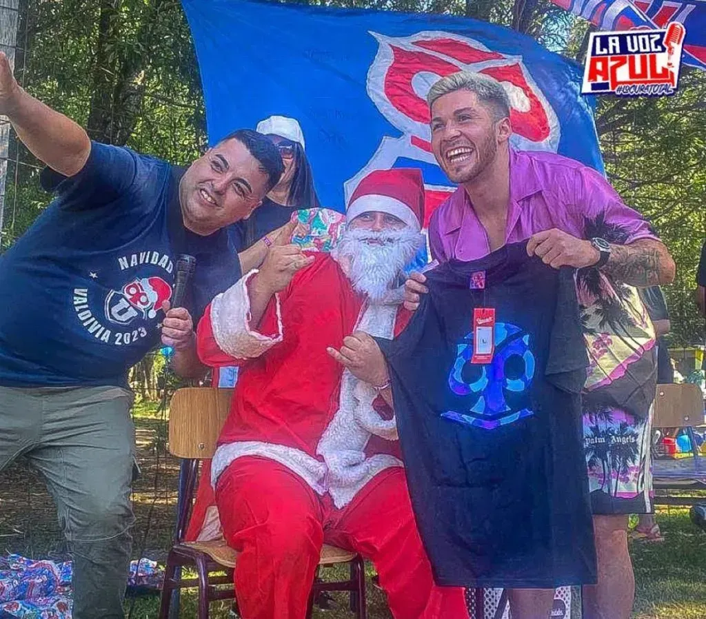Méndez en un evento navideño en el 2023 | Foto: La Voz Azul