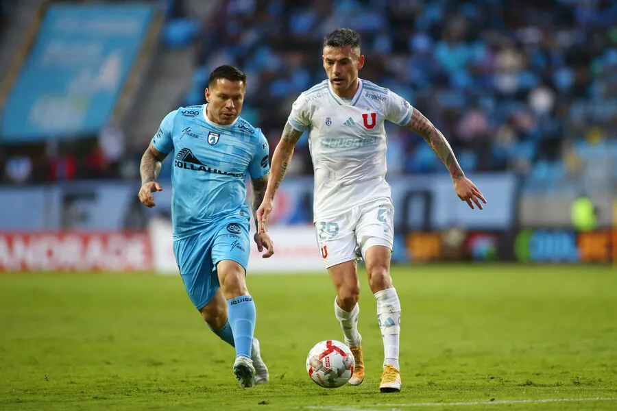 Aránguiz y su mensaje en la U | Foto: Photosport