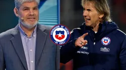 Juan Cristóbal Guarello barrió con Ricardo Gareca tras su vuelta a Chile.