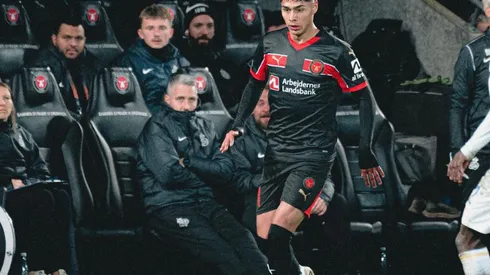 Darío Osorio se convirtió en figura del FC Midtjylland ante el AGF.