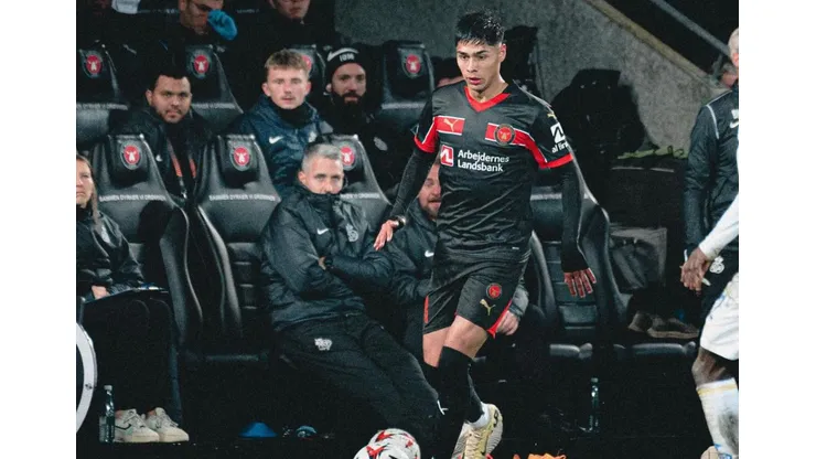 Darío Osorio se convirtió en figura del FC Midtjylland ante el AGF.