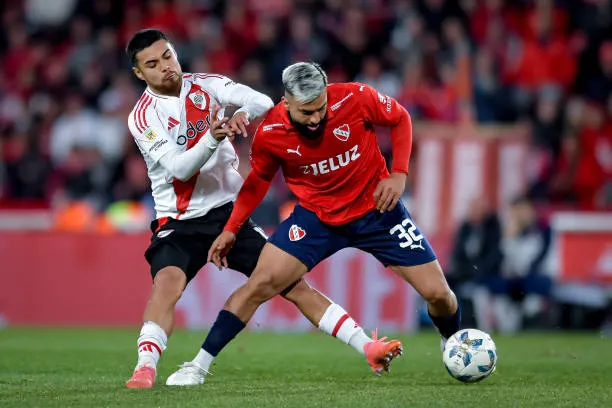 Paulo Díaz, vive sus días más complejos en River Plate (Getty Images)