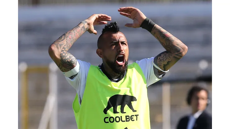Reportan que Arturo Vidal renueva su vínculo con Colo Colo. (Foto: Photosport)
