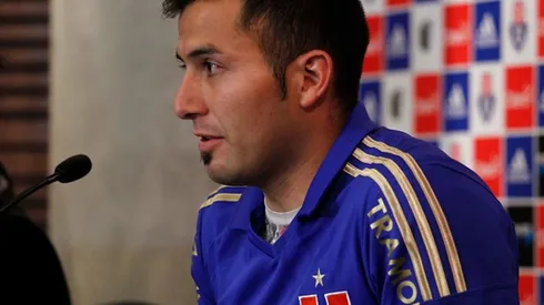 Sebastián Zúñiga en su presentación en Universidad de Chile.