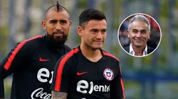 Tanto Aránguiz como Vidal podrían estar en la próxima nómina de la Roja.