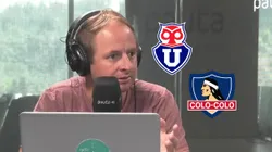 Hevia ya no aguanta más el tema de la denuncia de la U contra Colo Colo.