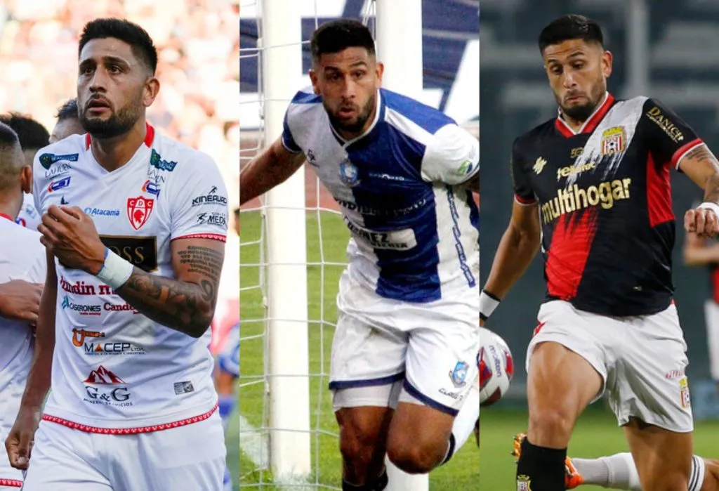 Tobías Figueroa ha descendido con Deportes Copiapó, Deportes Antofagasta y Curicó Unido