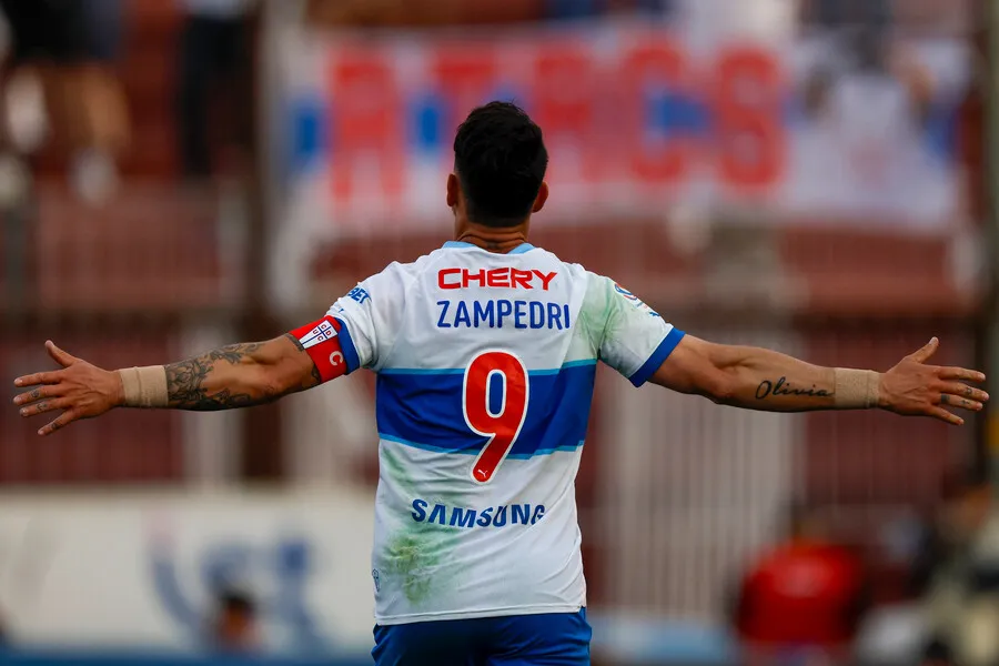 Zampedri alcanzó el récord en la UC | Foto: Photosport