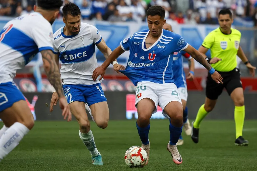 Assadi le cambió la cara a la U de Álvarez ante la UC | FOTO: Andres Pina/Photosport