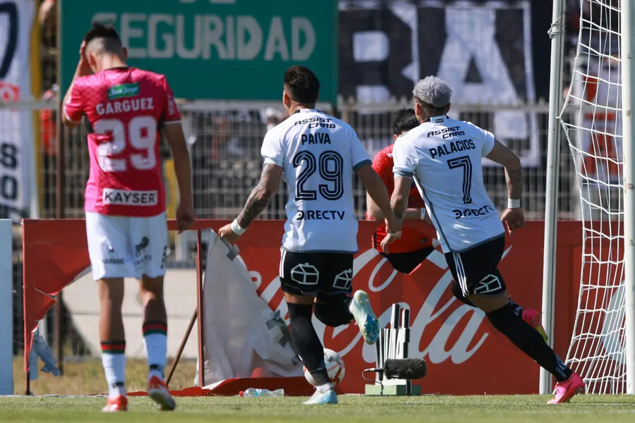 Colo Colo dio vuelta un partido bravo ante Palestino. | Foto: Photosport