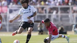 Maximiliano Falcón se dio cuenta que Colo Colo iba a dar vuelta el partido ante Palestino. (Foto: Photosport)