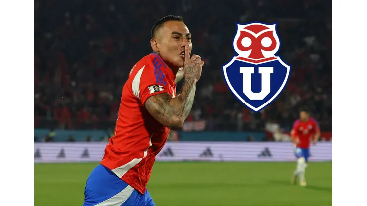 La reacción de Eduardo Vargas tras ser consultado sobre Universidad de Chile.