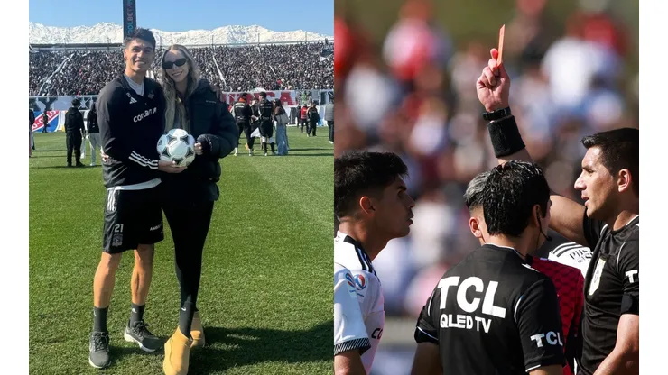 Rosemarie Eggers lanza dardo al árbitro, Mathías Riquelme. (Foto: Rosemarie Eggers | Photosport)
