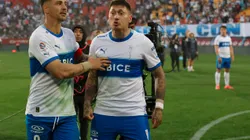 El padre de Nicolás Castillo le pegó a un hincha en el Clásico Universitario.