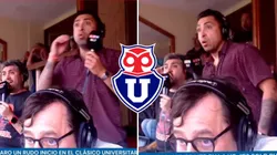 Gonzalo Jara y su reacción a los goles de la Universidad de Chile