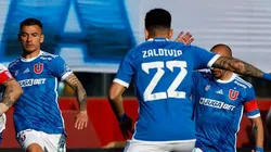 Leyenda azul apunta al punto bajo de la U.
