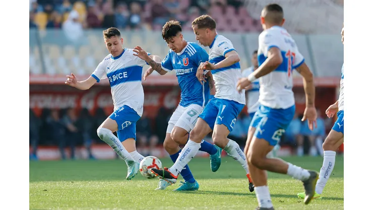 Universidad de Chile se queda con el Clásico Universitario. (Foto: Photosport)