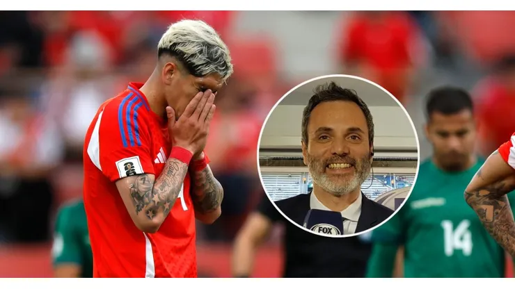 Al comunicador trasandino le llama la atención el poco compromiso que hay en La Roja.