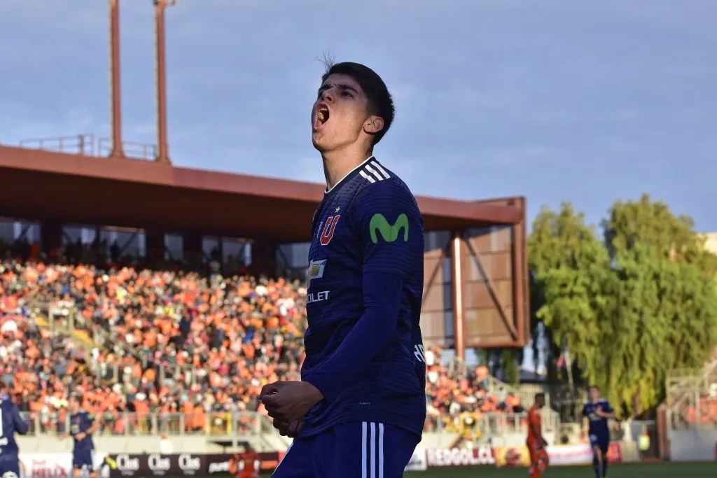 Ángelo Araos dejó buenas sensaciones en su paso por la U | FOTO: Pedro Tapia/Photosport