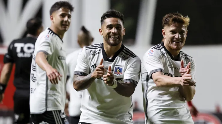 Marcos Bolados vuelve a ser el héroe de Colo Colo, esta vez, ante Palestino (Foto: Andrés Pina/Photosport)