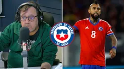 Danilo Díaz le cae con todo a Arturo Vidal por el presente de La Roja