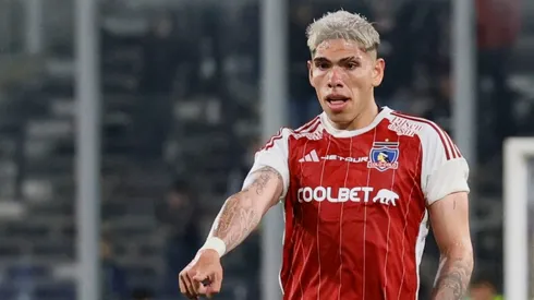 Carlos Palacios arriesga perderse otro partido con Colo Colo. (Foto: Photosport)
