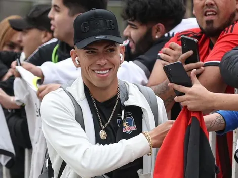 ¿Y Carlos Palacios? La Joya llegó a La Calera para acompañar a Colo Colo