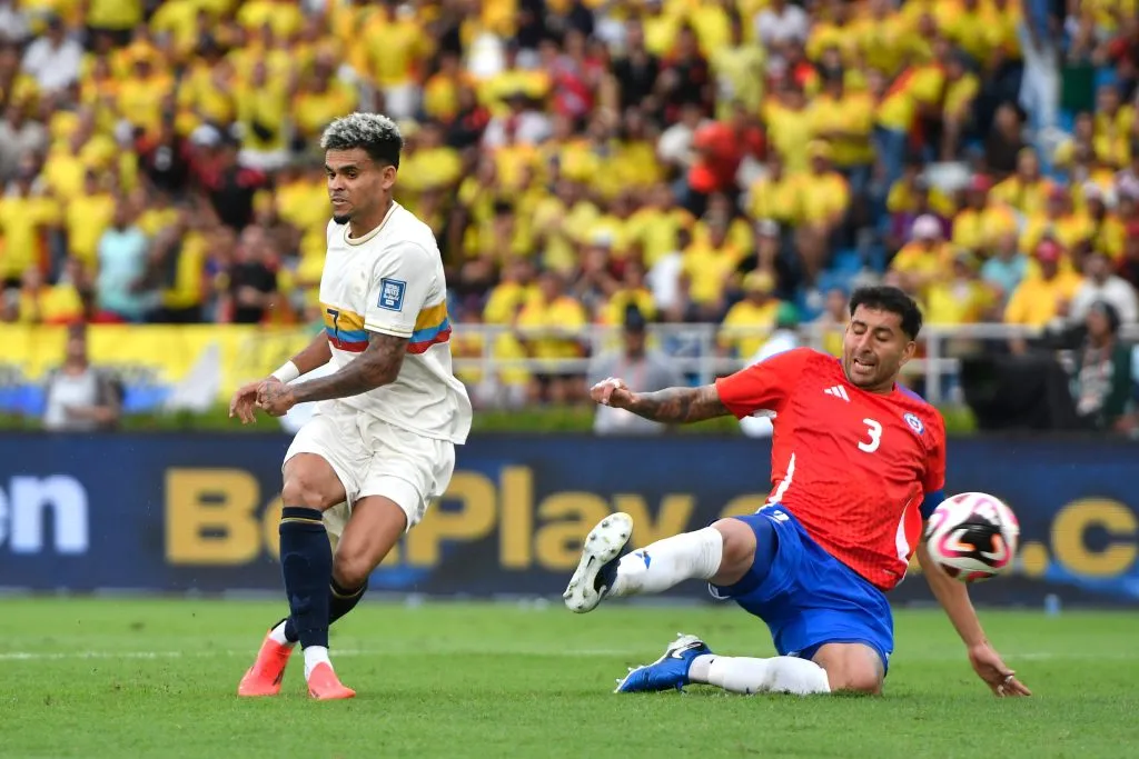La Roja cayó por 4-0 ante Colombia en Barranquilla. (Foto: Getty)