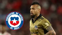 Vidal sigue atento cada situación de La Roja en Colombia.