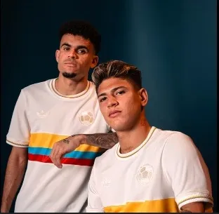 La camiseta que usará Colombia (Federación)