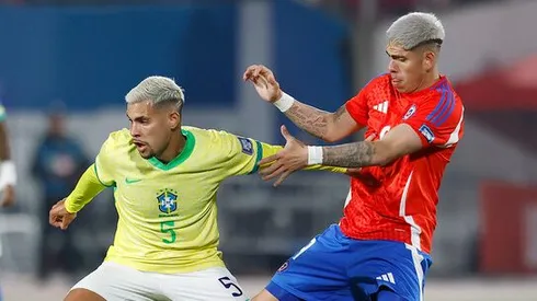 Carlos Palacios no estará con La Roja ante Colombia.