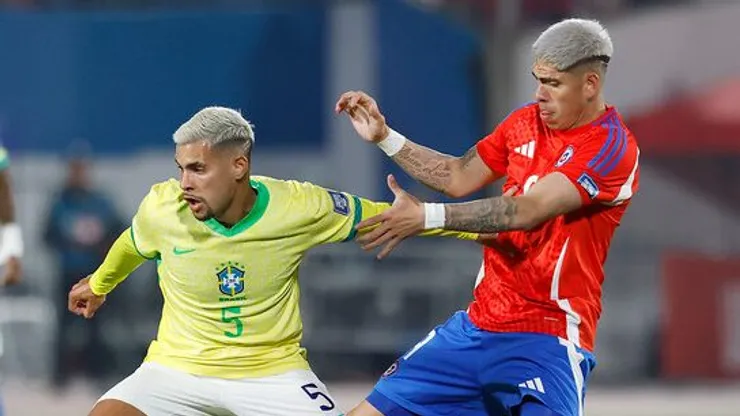 Carlos Palacios no estará con La Roja ante Colombia.