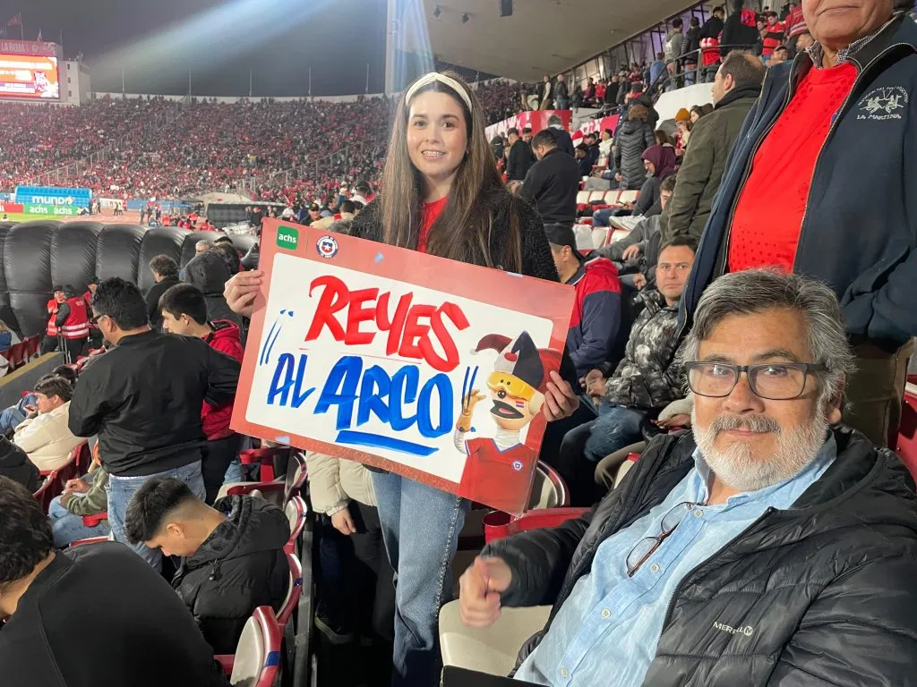 Parte de la familia de Reyes presente en el Nacional (Bolavip)