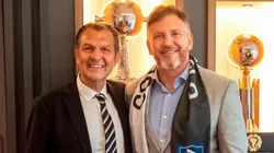 Aníbal Mosa reveló lo que habló con Alejandro Domínguez en su visita a la Conmebol. (Foto: @colocolooficial)