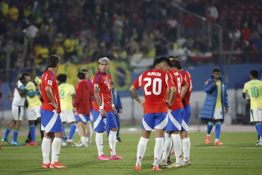 La Joya se borró ante Colombia. | Foto: Photosport
