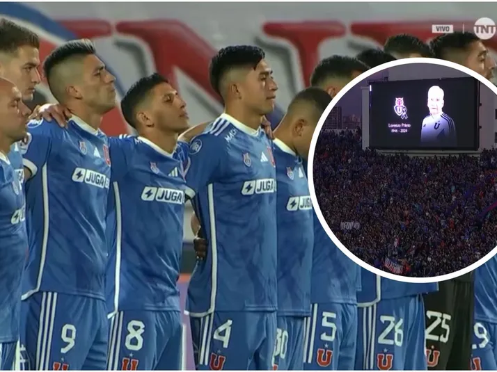 El conmovedor homenaje de la U a Lorenzo Prieto en el Estadio Nacional