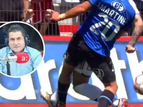 Relator de la U explota por penal no cobrado en contra de Colo Colo: “Vergonzoso”