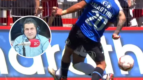 El reconocido relator se refirió a la polémica jugada del Huachipato vs Colo Colo