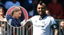 Arturo Vidal le vuelve a dar a Ricardo Gareca. (Foto: Photosport)