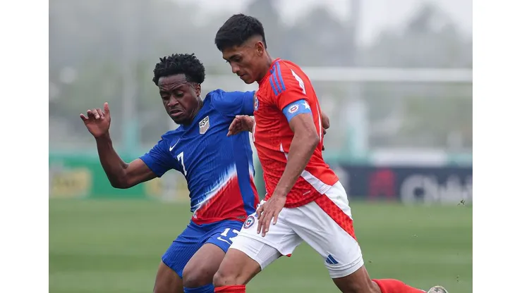 La Roja sub-20 cayó ante Estados Unidos.