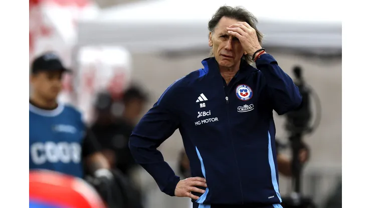 Ricardo Gareca tiene otra baja en la Selección Chilena. (Foto: Photosport)
