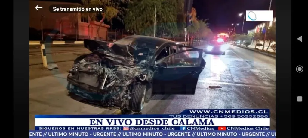 Así quedó el auto de Jorge Espejo