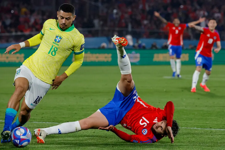 Chile quedó último tras la Fecha 9 de las Clasificatorias. | Foto: Photosport