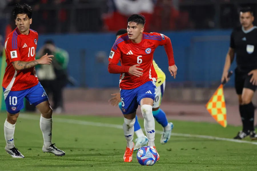 Galdames habría sido recriminado por Eduardo Vargas. | Foto: Photosport