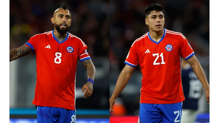 Arturo Vidal se refiere a Damián Pizarro. (Foto: Photosport)