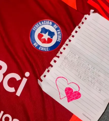 La carta de la pequeña hija de Luciano Cabral con un tierno mensaje a su padre